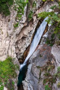 A waterfall in the Pindos mountains