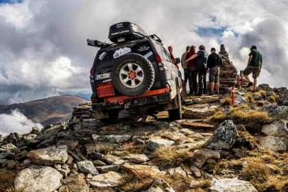Pelister, 2600 m - the highest point in the Balkans reachable on 4 wheels