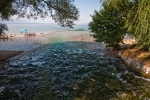 Drim se velikom silinom uliva u Ohridsko jezero