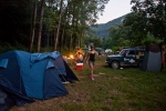 Prva noć u kampu na Neri