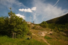 Across the Moravica canyon from Sokograd