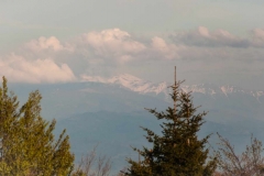 Peaks of Stara planina still under snow on April 30th