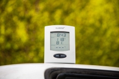 11.8 C - a standard springtime morning