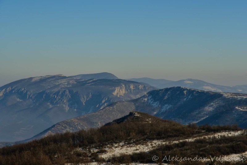 A view of the Vukan peak from Krilaš
