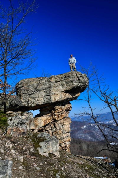 At the Gospodska Stolica scenic view