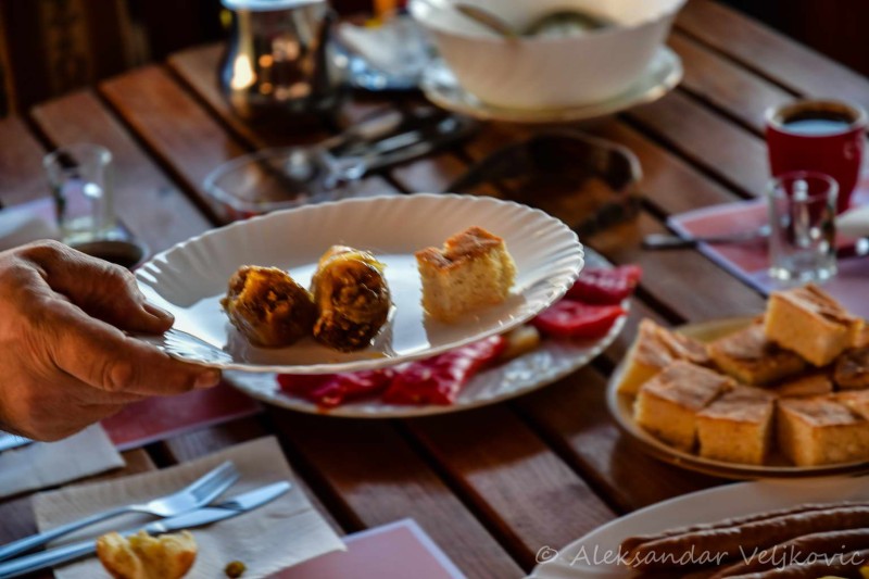 Lunch at the Milanović farm