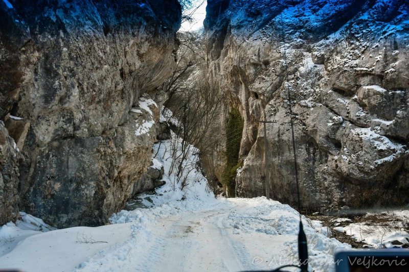 Passing the Resava canyon