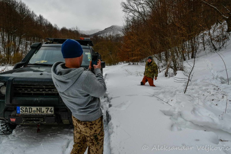 Testing snow depth