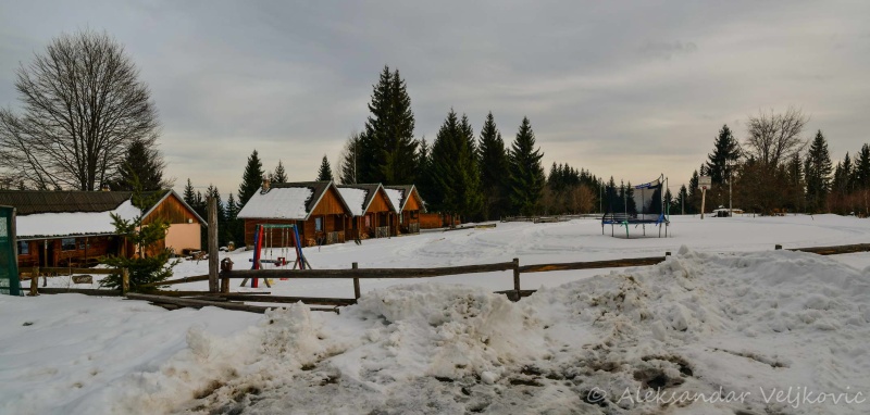 The Zvezdano Nebo bungallows