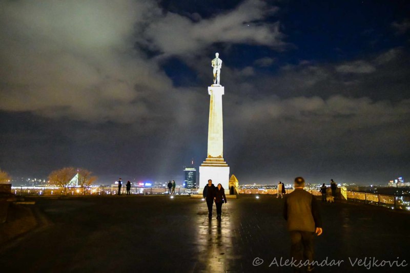 At the Kalemegdan fortress