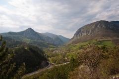 Pogled na kanjon Belog Rzava