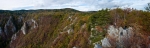 Panorama kanjona Rače sa Sokolarice