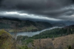 Zaovinsko jezero u smiraj dana