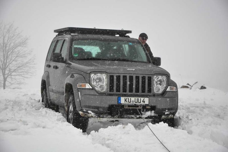 Getting stuck for the first time in the Valjevo mountains