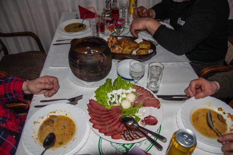 Dinner at Predov Krst