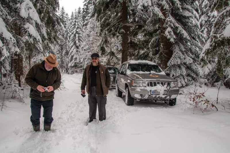 A short hike in deep snow - why not?