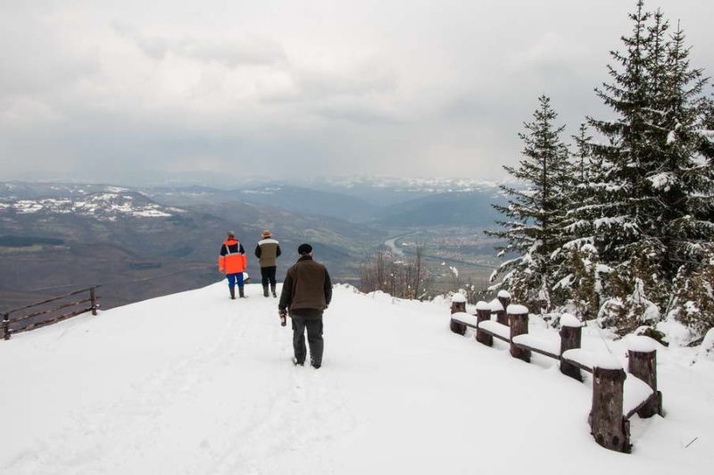 The Osluša scenic point
