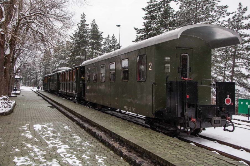 By the scenic train