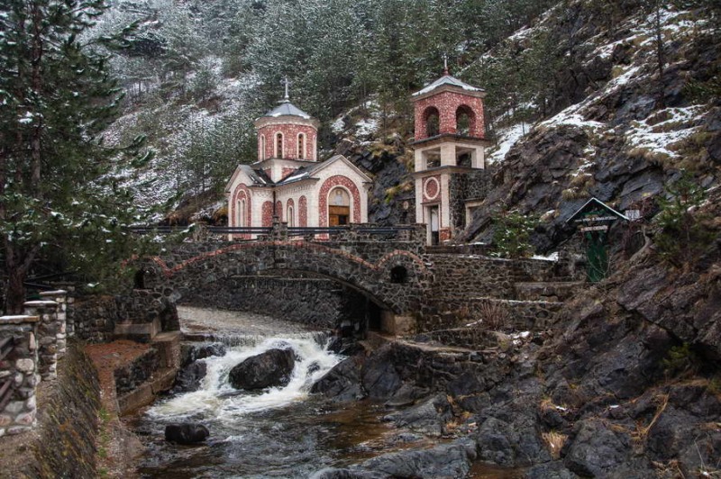 New church in the Kamišna river canyon