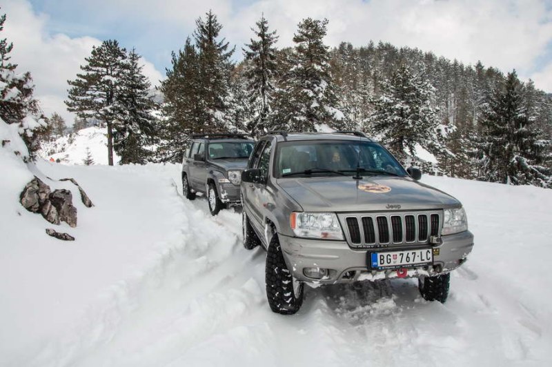 A short break after the first snowdrifts