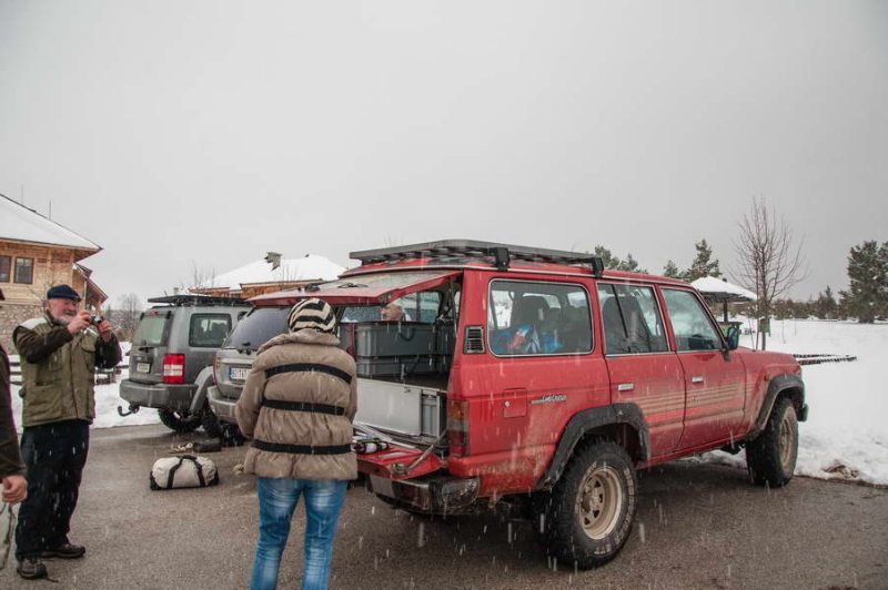 Mario's old Landcruiser