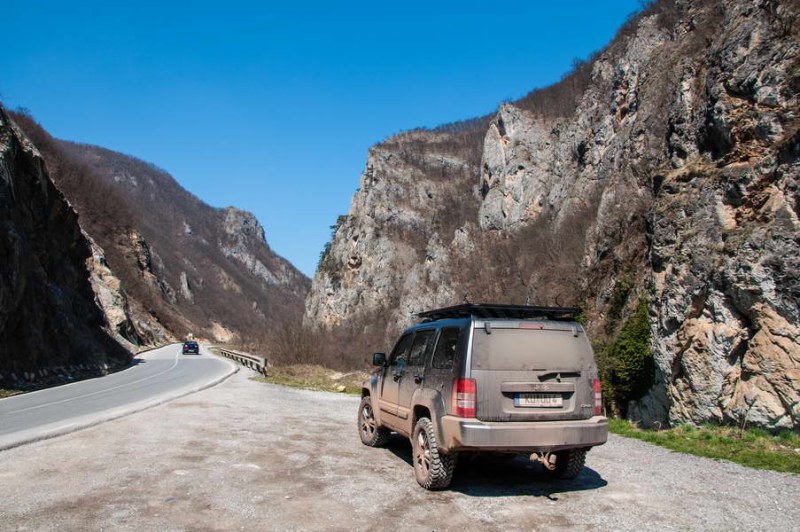 Short break in the Kumanica canyon