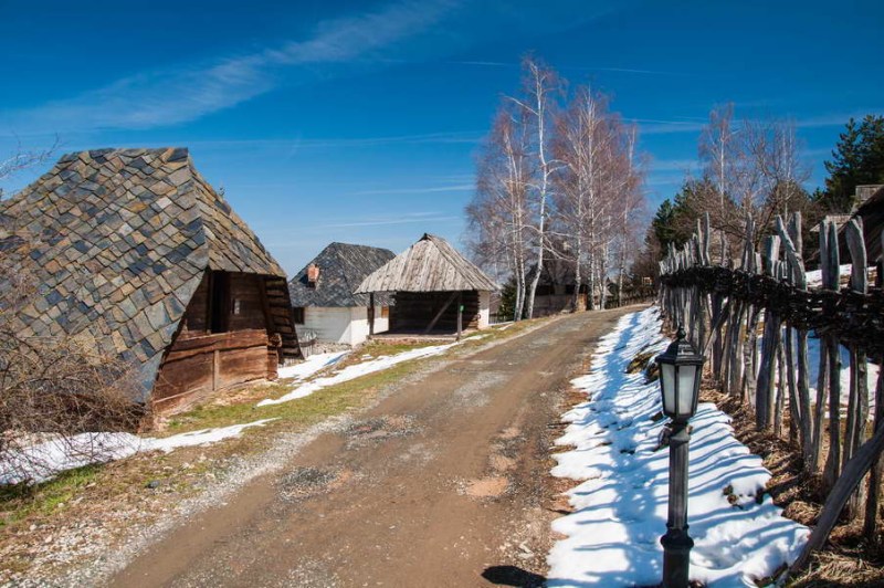 At Sirogojno ethno museum